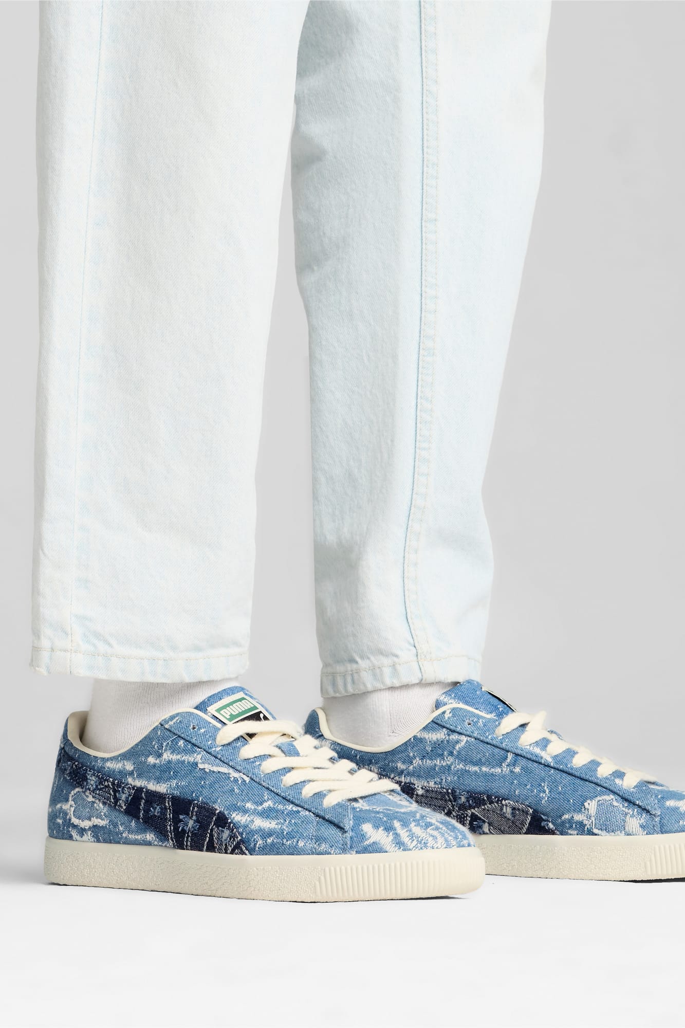 (image for) Unique Selling Point Clyde Denim Sneakers